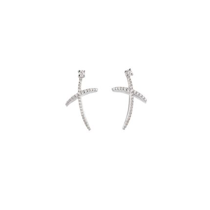 Сережки Cross 1977 Alfieri & St.John | Principessa Jewellery Group