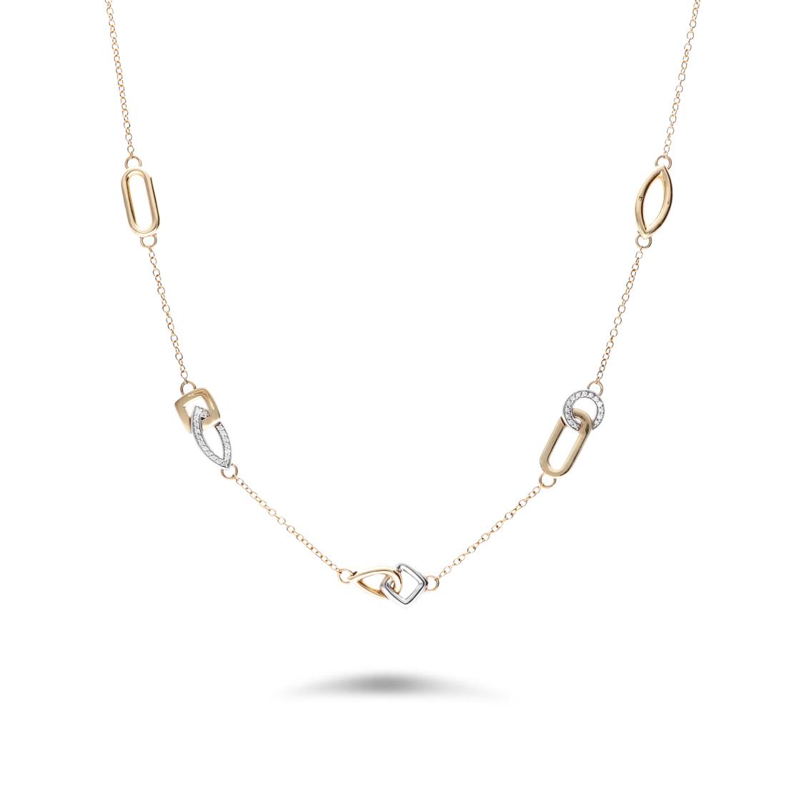 41297 Кольє Atena Gold Alfieri & St.John | Principessa Jewellery Group