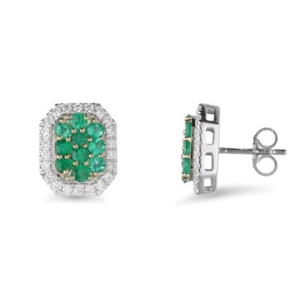 Сережки Allure Emerald Alfieri & St.John | Principessa Jewellery Group