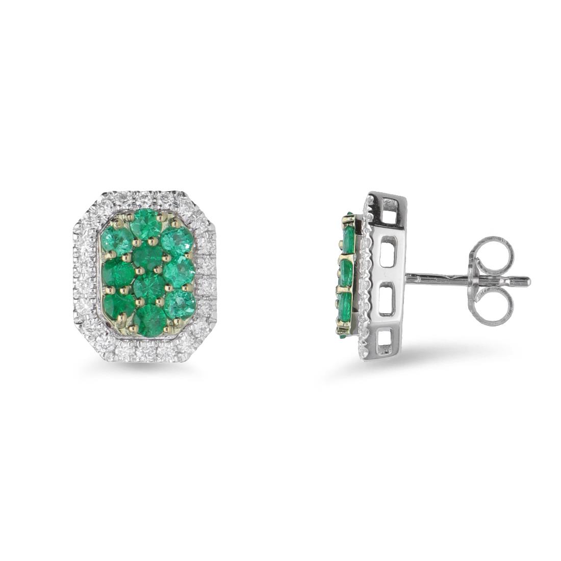 58936 Сережки Allure Emerald Alfieri & St.John | Principessa Jewellery Group