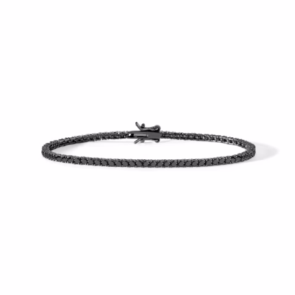 Браслет Black Tennis Comete Uomo | Principessa Jewellery Group