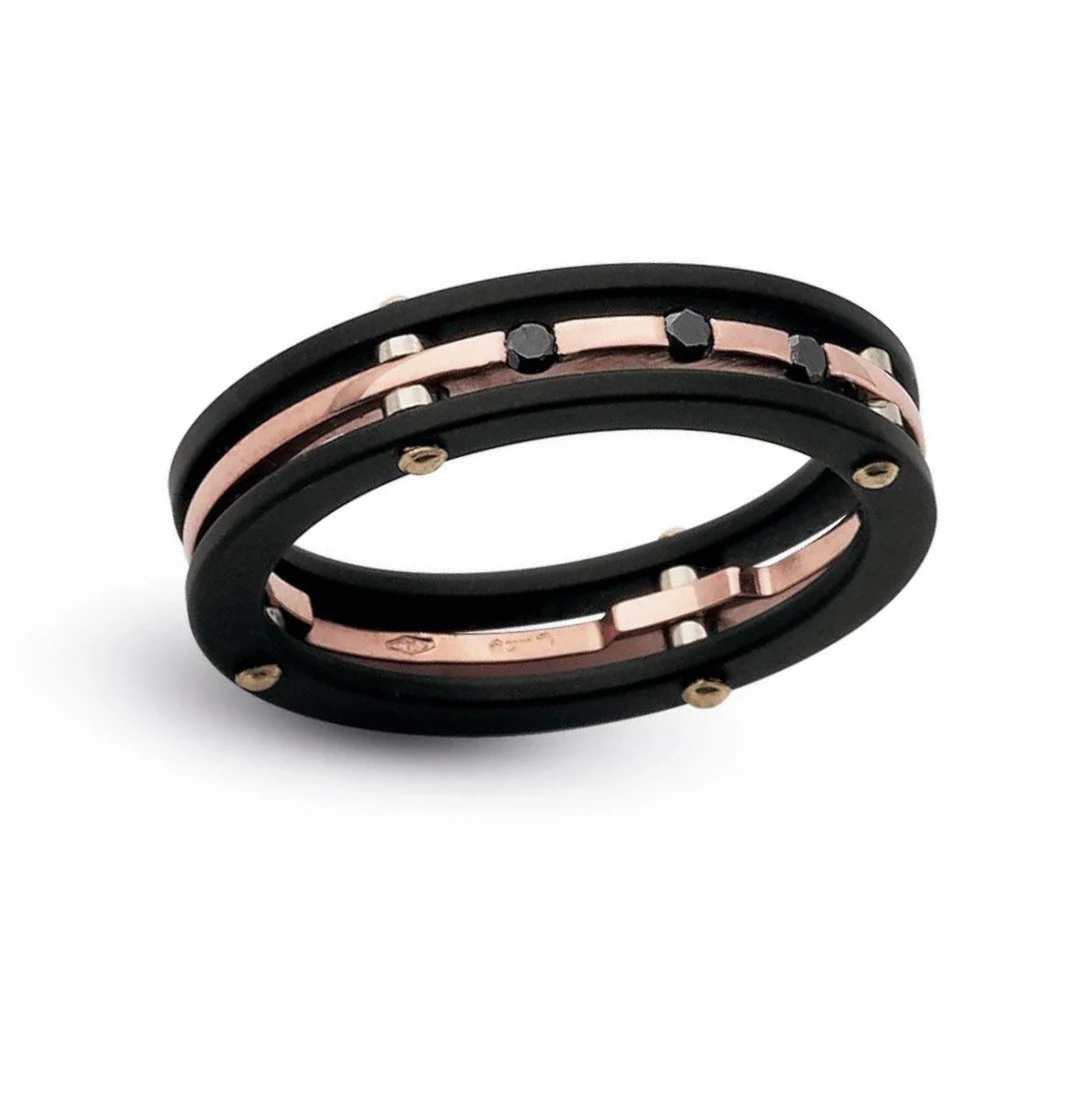 Каблучка Kardano Black Diamonds - Зображення 2
