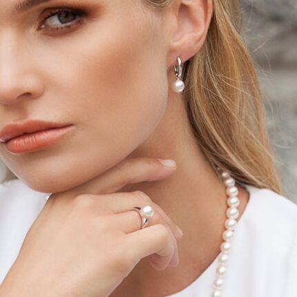 Сережки Перли Акойа Yamagiwa | Principessa Jewellery Group